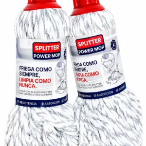 Pack de 2 fregonas de recambio Splitter Power Mop